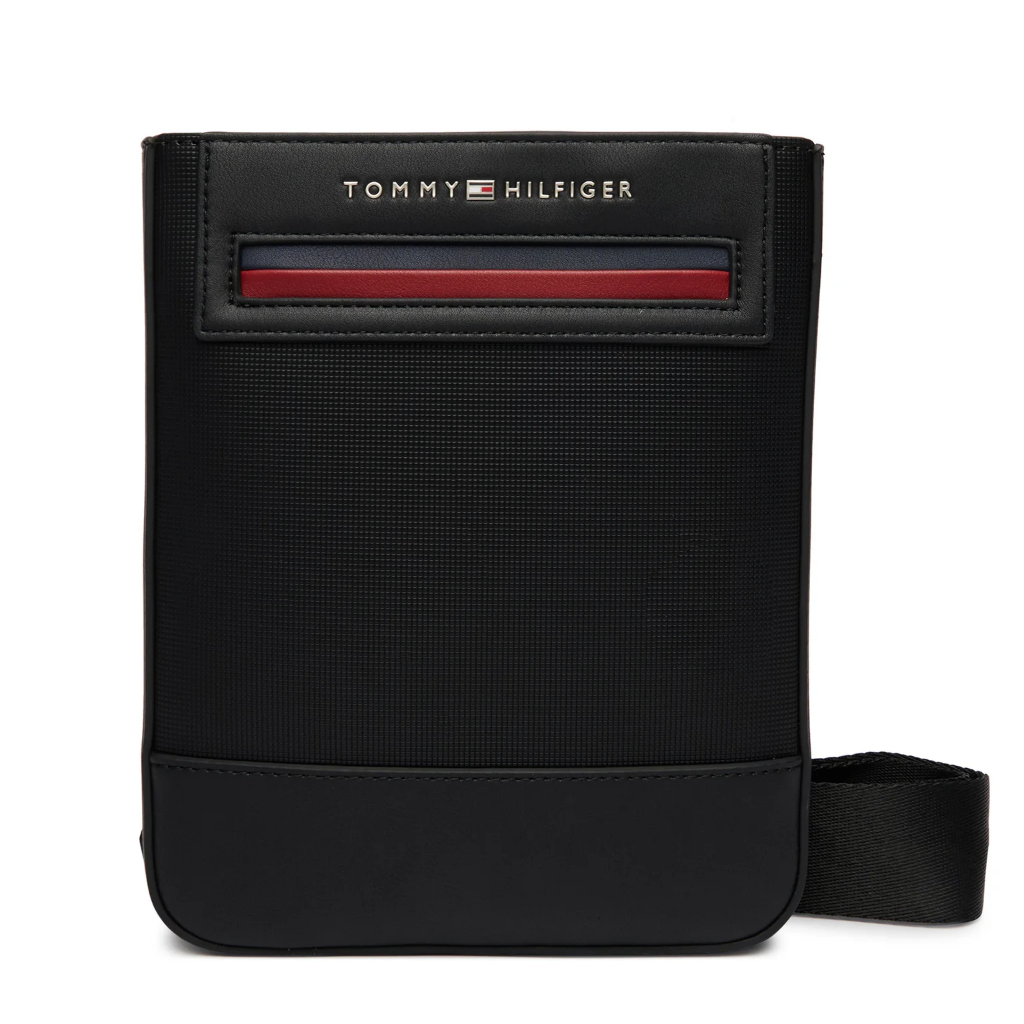 T.O.M.M.Y H.I.L.F.I.G.E.R Th Foundation Mini Crossover Bag Black