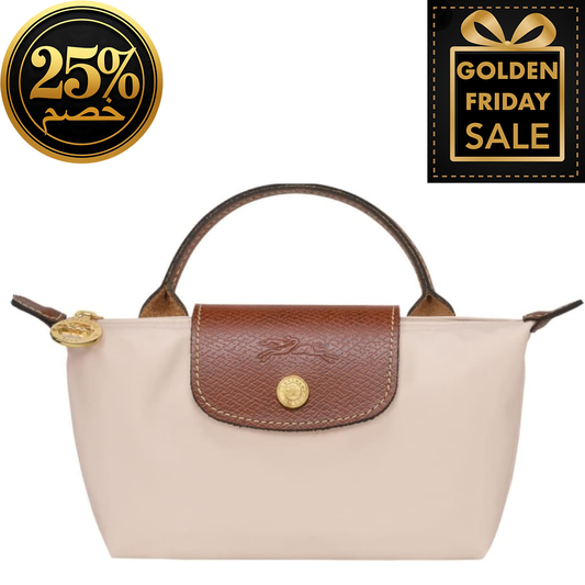 L.O.N.G.C.H.A.M.P LE PLIAGE POUCH WITH HANDLE