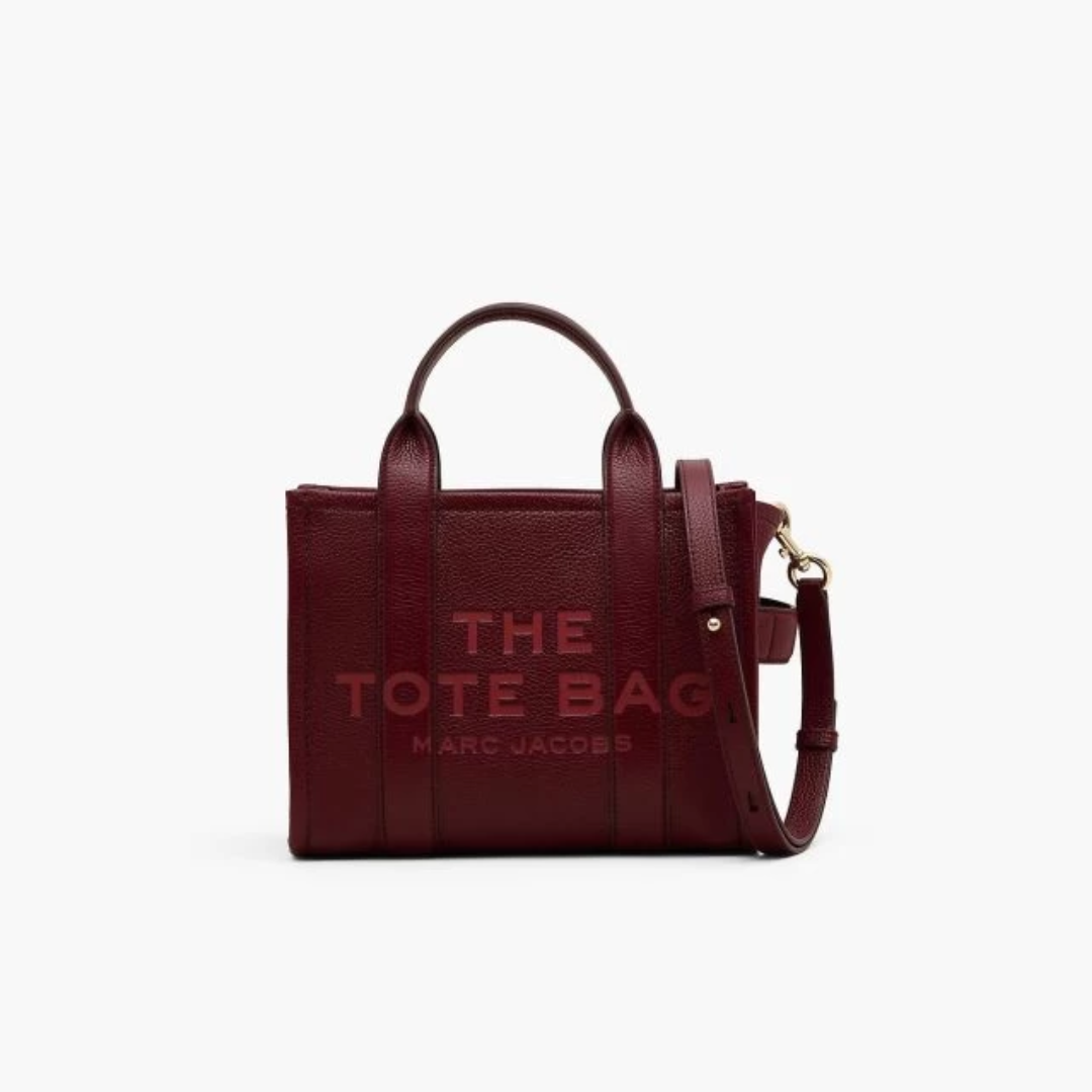 M.A.R.C J.A.C.O.B.S Leather The Tote Mini Traveler Tote Bag