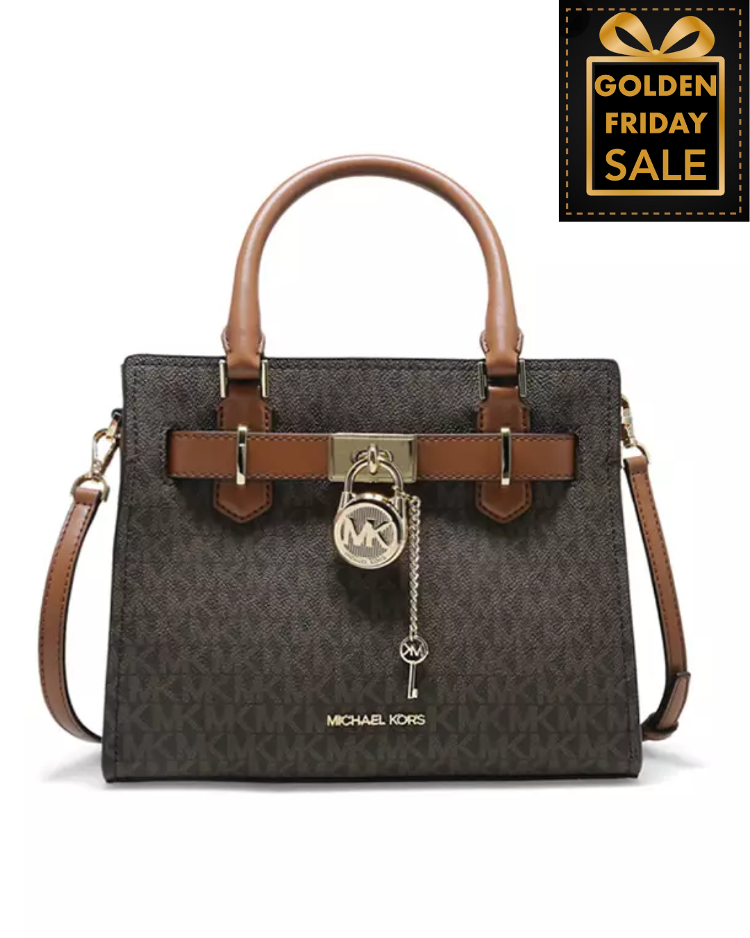 M.I.C.H.A.E.L K.O.R.S HAMILTON SMALL SATCHEL SHOULDER CROSSBODY BAG