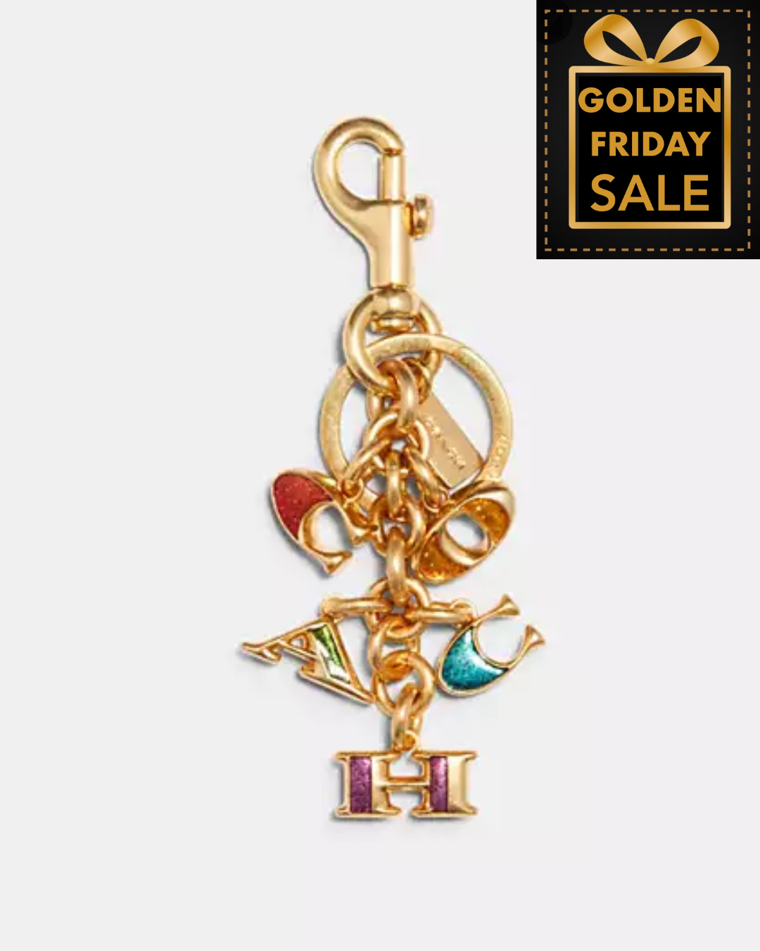 C.O.A.C.H Multi Mix Bag Charm