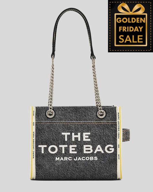 M.A.R.C J.A.C.O.B.S The Denim Chain Small Tote Bag