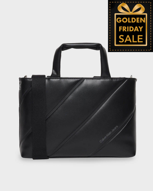 C.A.L.V.I.N  K.L.E.I.N Quilted Micro Ew Tote Bag