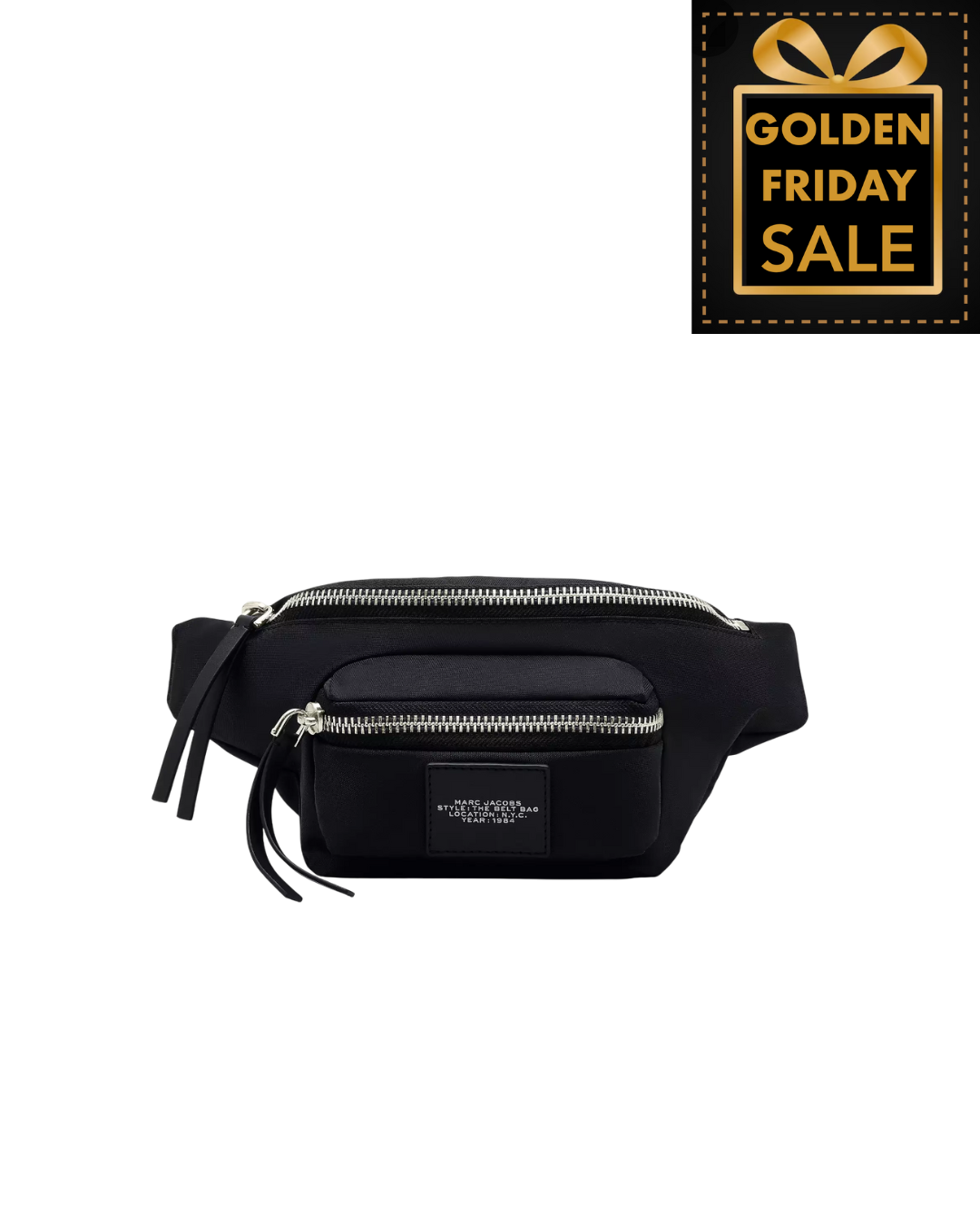 M.A.R.C J.A.C.O.B.S The Biker Nylon Belt Bag