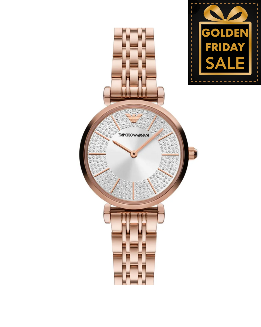 E.M.P.O.R.I.O A.R.M.A.N.I Analogue Watch With Contrast Dial