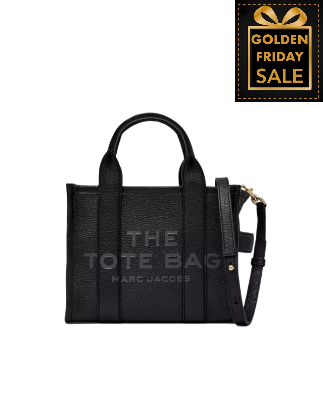 M.A.R.C J.A.C.O.B.S Leather The Tote Mini Traveler Tote Bag