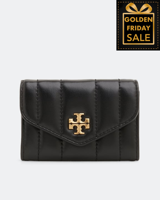 T.o.r.y B.u.r.c.h Kira quilted flap card case