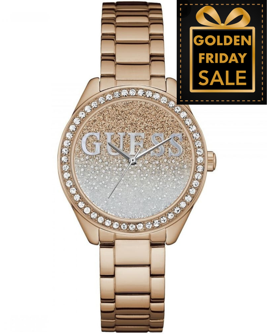 G.U.E.S.S  Women Watch Glitter Girl