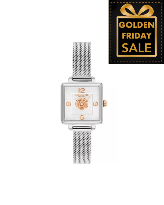 C.O.A.C.H Cass Mesh Bracelet Watch for