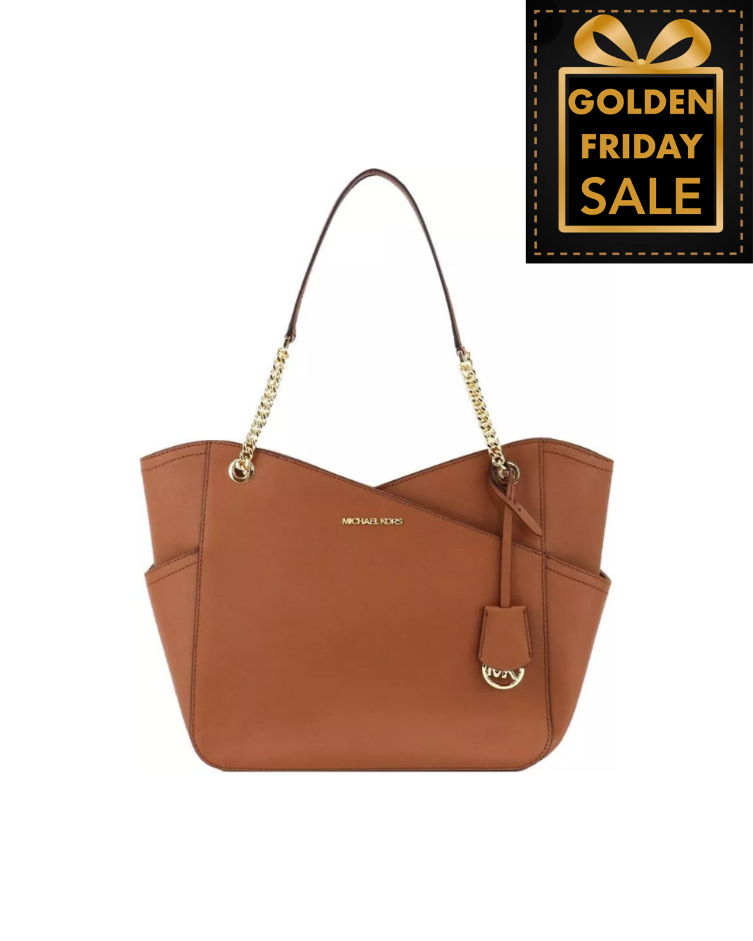 M.i.c.h.a.e.l K.o.r.s Jet Set Large Saffiano Leather Shoulder Bag