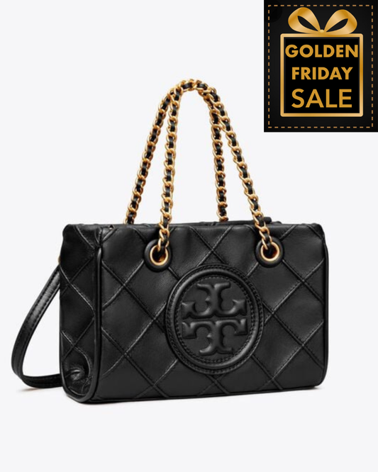 T.O.R.Y B.U.R.C.H Mini Fleming Soft Chain Tote Bag (dn)