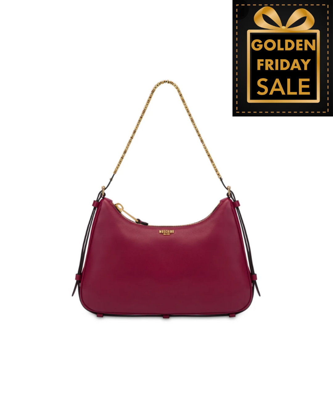 M.O.S.C.H.I.N.O Logo-Plaque Shoulder Bag