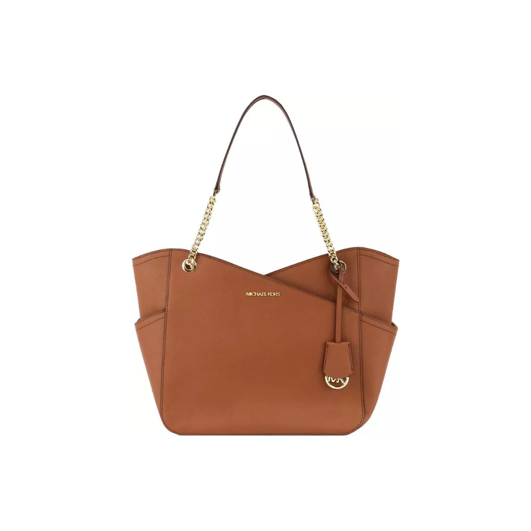 M.i.c.h.a.e.l K.o.r.s Jet Set Large Saffiano Leather Shoulder Bag