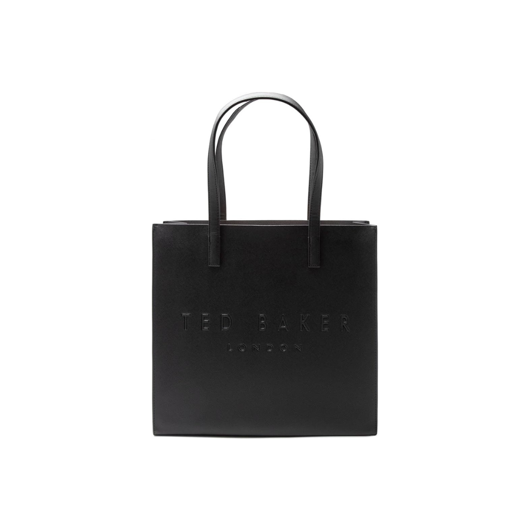 T.E.D B.A.K.E.R Soocon Large Crosshatch Icon TOTE Bag