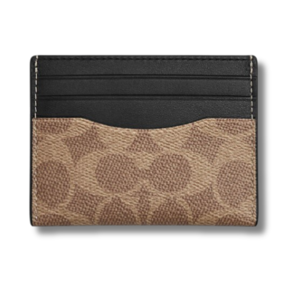 C.O.A.C.H Slim Id Card Case In Signature Canvas