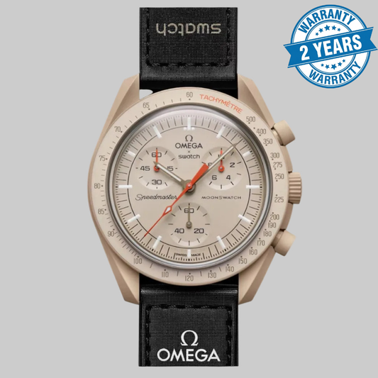O.M.E.G.A X S.W.A.T.C.H Mission to Jupiter..+ FREE RUBBER STRAP
