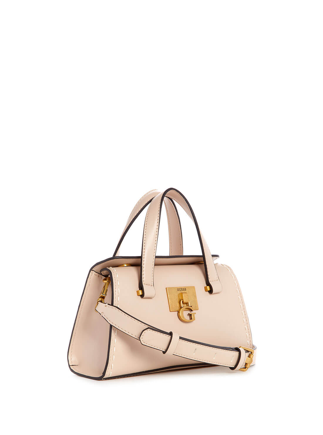 G.U.E.S.S Beige Stephi Mini Satchel