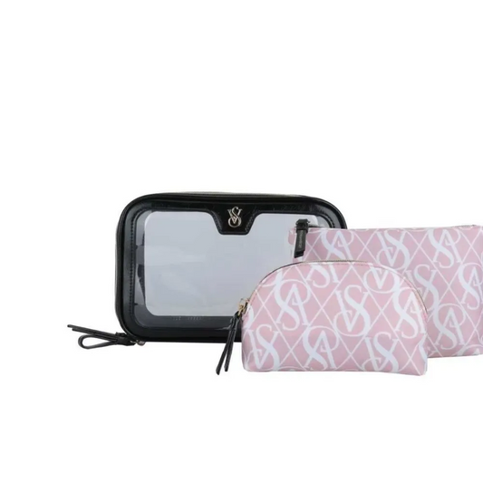 V.I.C.T.O.R.I.A'S S.E.C.R.E.T 3-Piece Makeup Bag