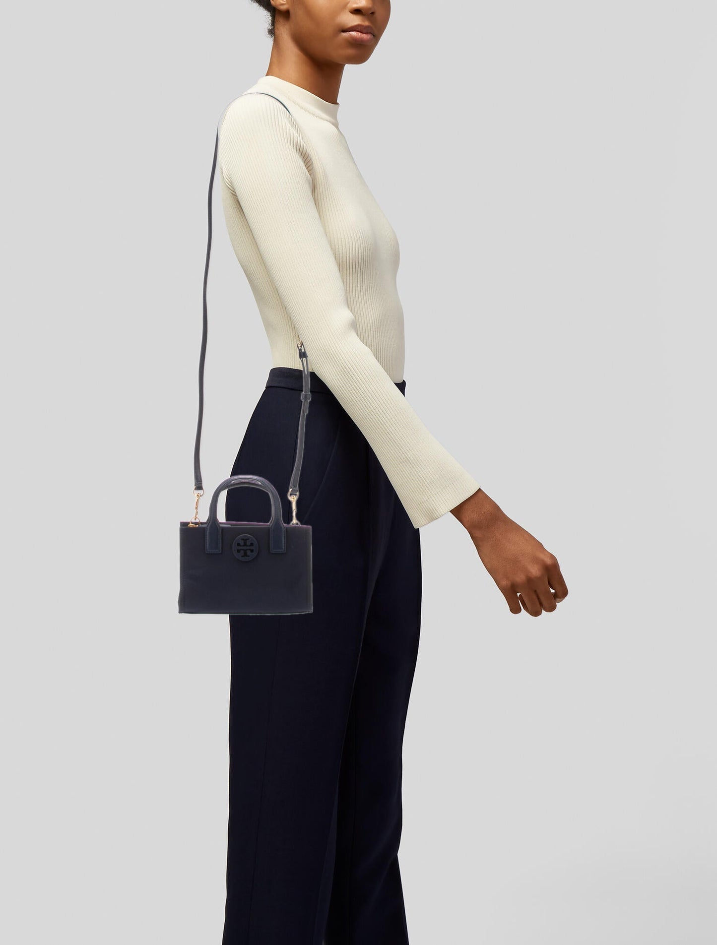 T.O.R.Y B.U.R.C.H Ella Mini Tote Black