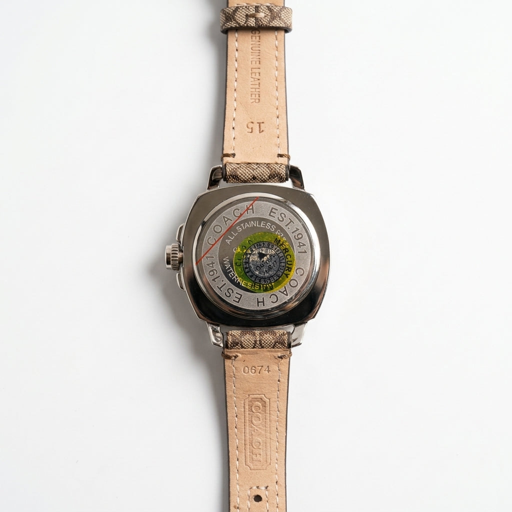 C.O.A.C.H Boyfriend Crystal Women's Watch