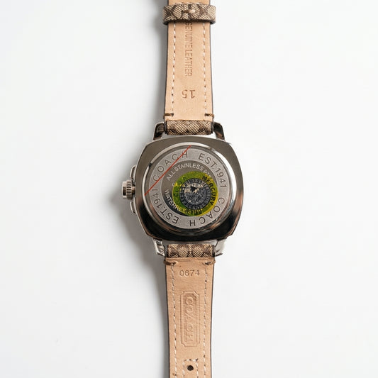 C.O.A.C.H Boyfriend Crystal Women's Watch
