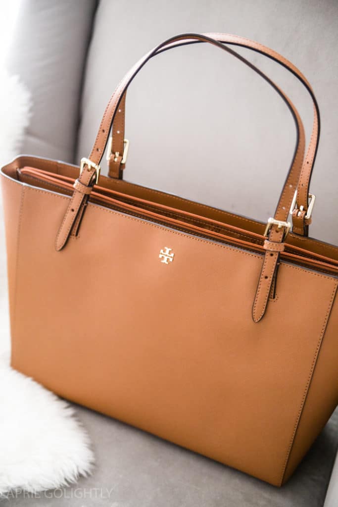 T.O.R.Y B.U.R.C.H Saffiano Plain Tote Bag