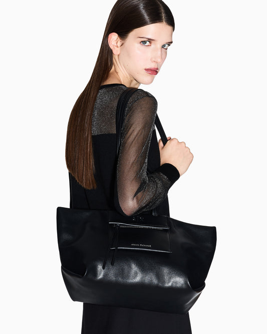A.R.M.A.N.I E.X.C.H.A.N.G.E Shopper bag with two handles