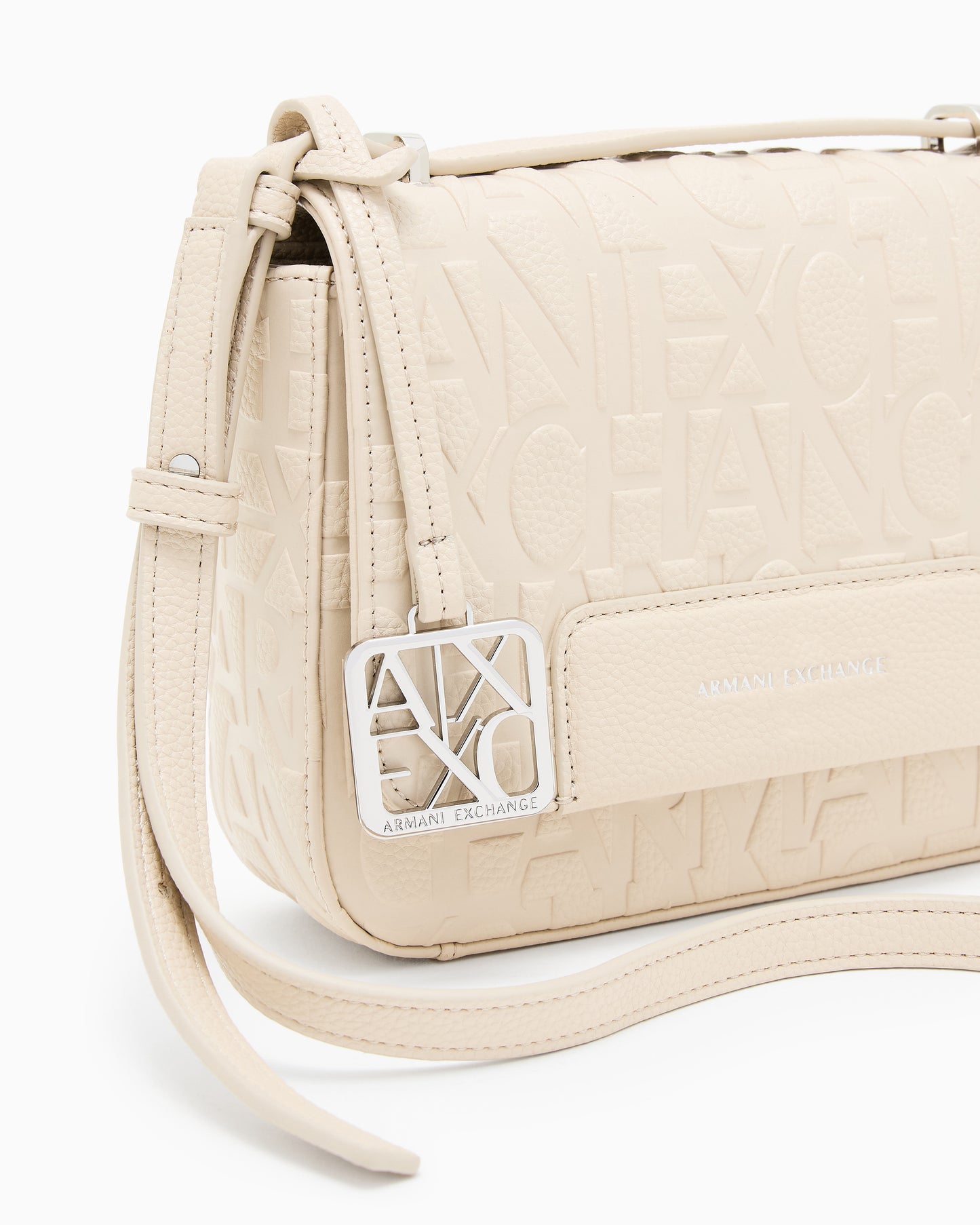 A.R.M.A.N.I E.X.C.H.A.N.G.E Messenger bag Crossbody in coated fabric