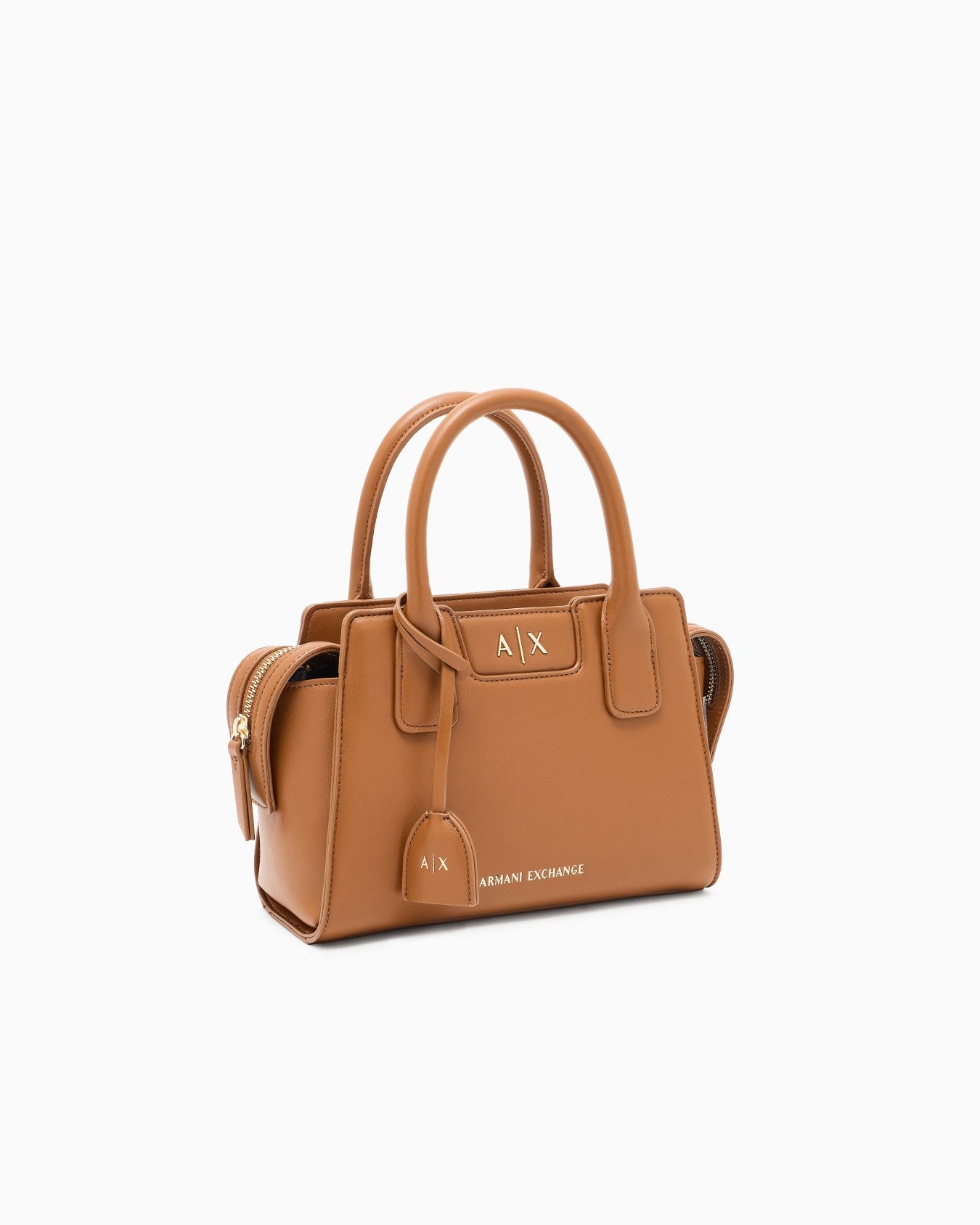 A.R.M.A.N.I E.X.C.H.A.N.G.E Handbag with shoulder strap and logo