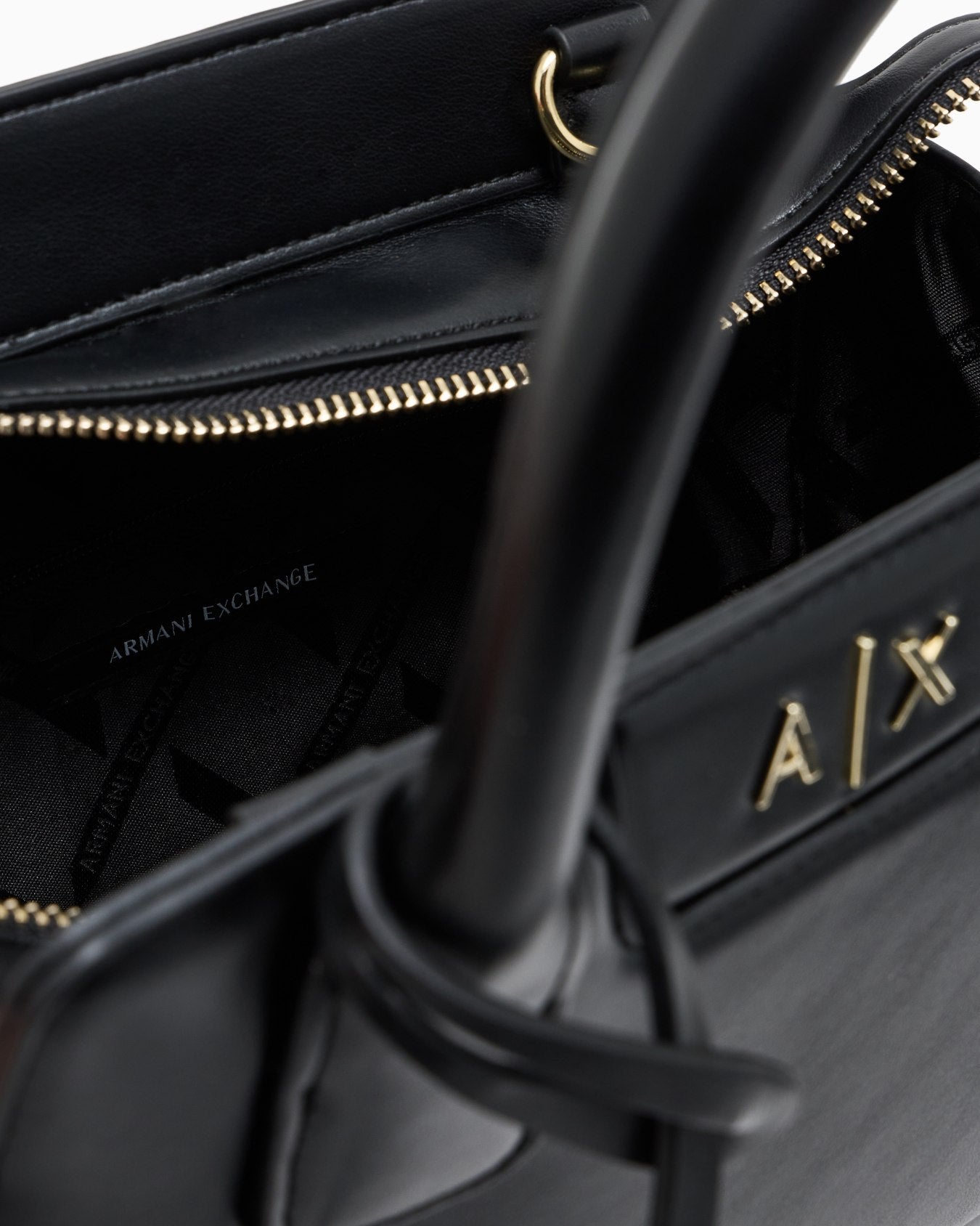 A.R.M.A.N.I E.X.C.H.A.N.G.E Handbag with shoulder strap and logo