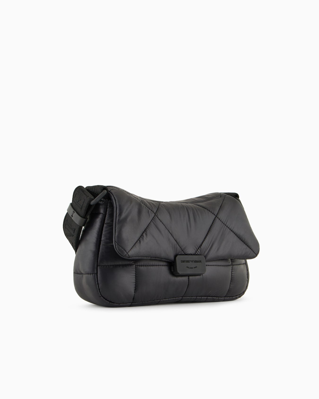 E.M.P.O.R.I.O A.R.M.A.N.I Shoulder bag in quilted nylon
