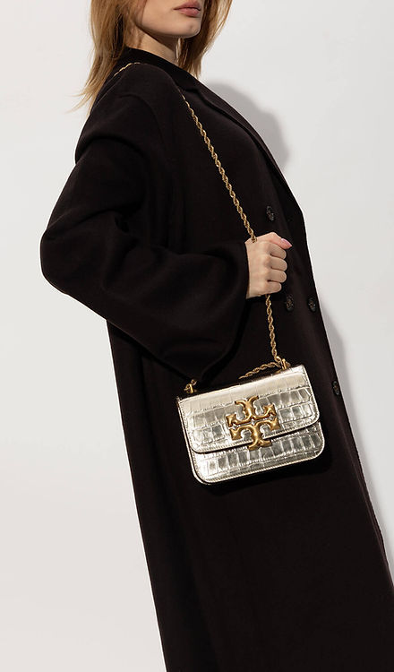 T.O.R.Y B.U.R.C.H GOLD Eleanor Small shoulder bag