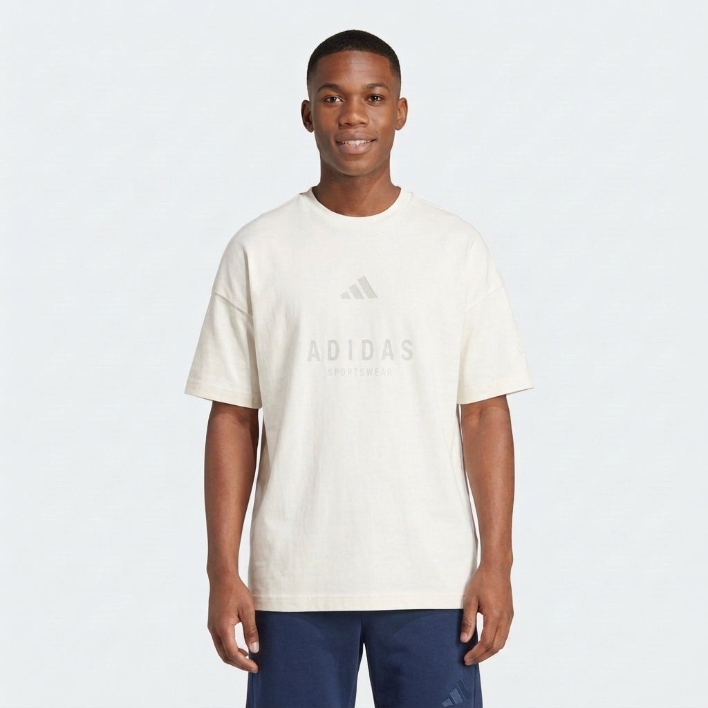 A.D.I.D.A.S ALL SZN Embroidered Graphics Tee