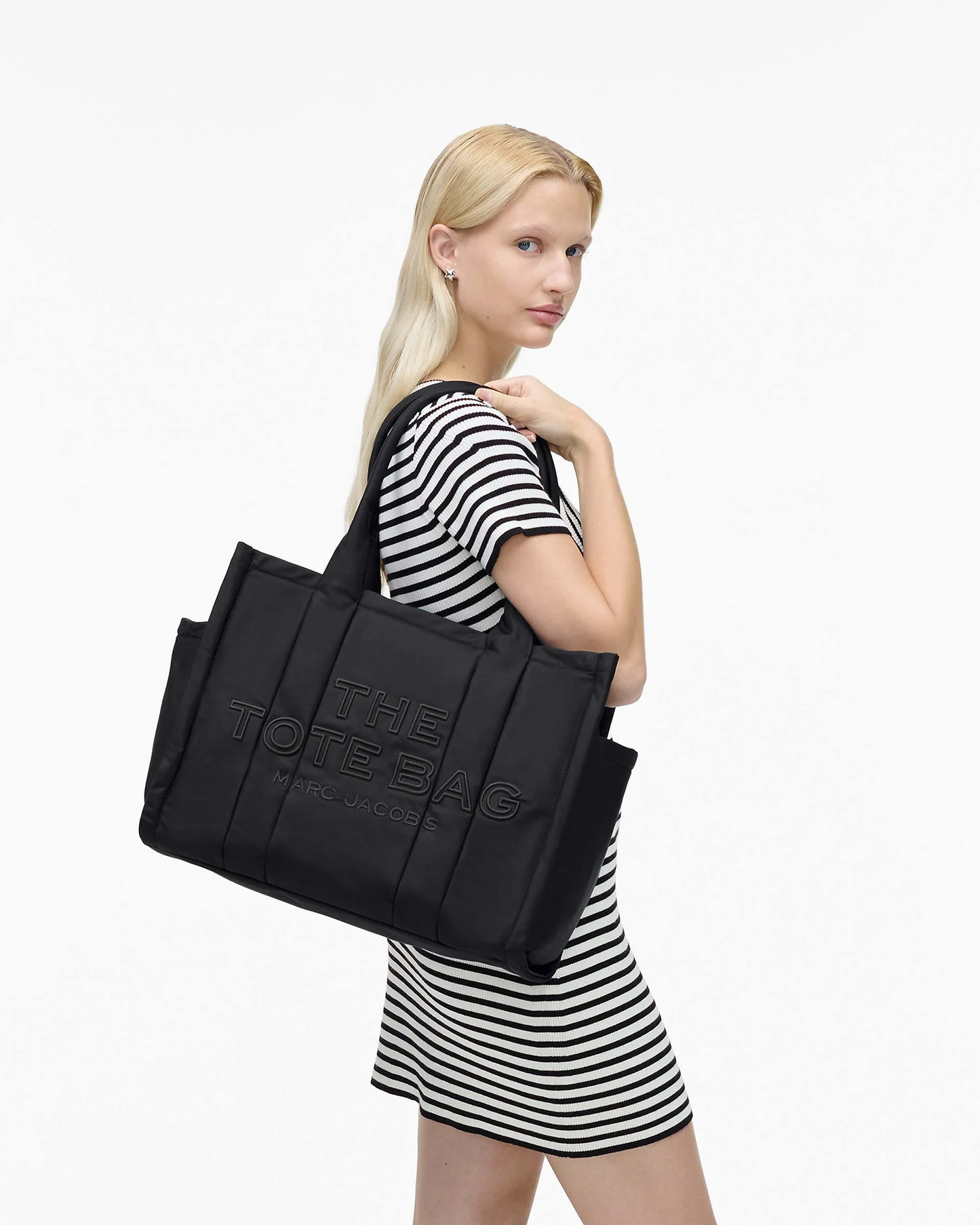 M.A.R.C J.A.C.O.B.S The Puffy Nylon Large Tote Bag