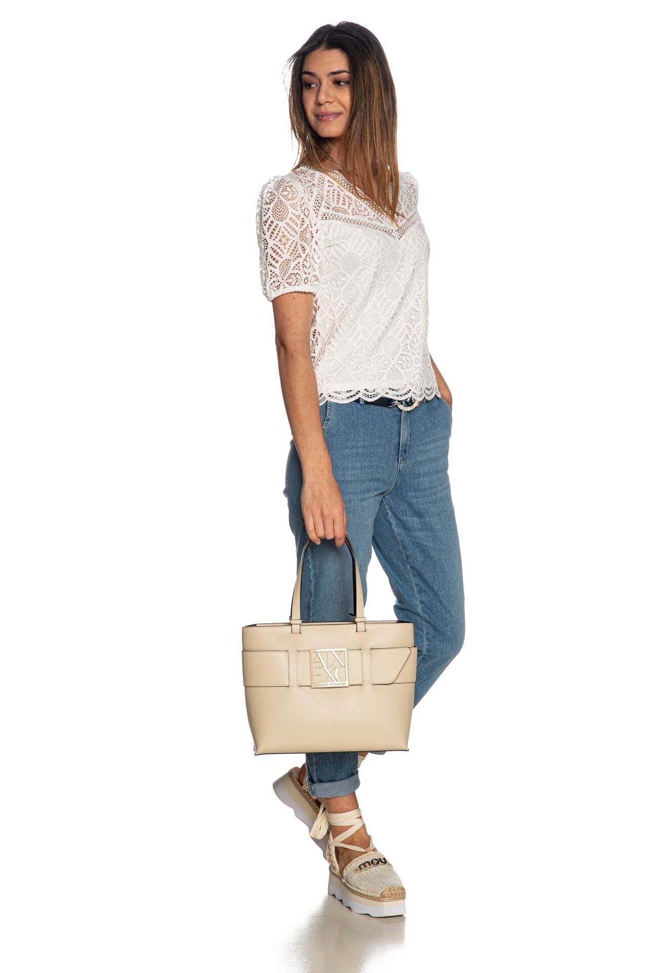 A.R.M.A.N.I E.X.C.H.A.N.G.E  HANDBAG SHOPPING BAG