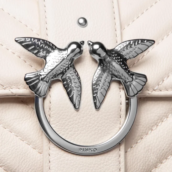 P.I.N.K.O Love Mini Soft Fringes Crossbody Bag