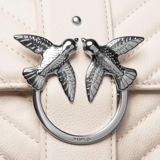 P.I.N.K.O Love Mini Soft Fringes Crossbody Bag