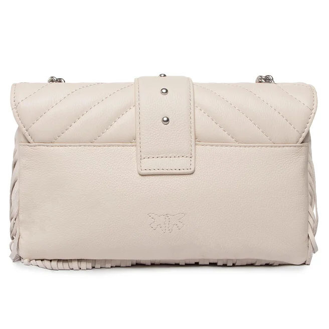 P.I.N.K.O Love Mini Soft Fringes Crossbody Bag