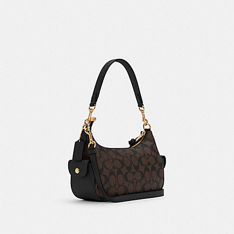 COACH PENNIE SHOULDER/Crossbody BAG IN SIGNATURE CANVAS