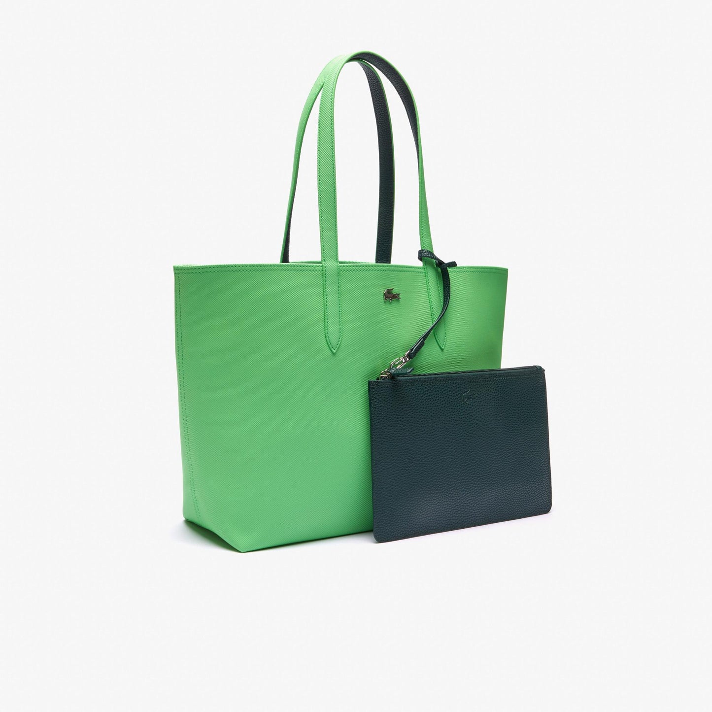 L.A.C.O.S.T.E Anna Reversible Tote With Pouch