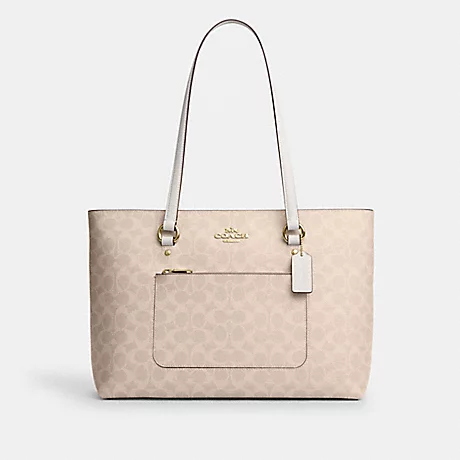 C.O.A.C.H Gallery Tote Bag In Signature Canvas