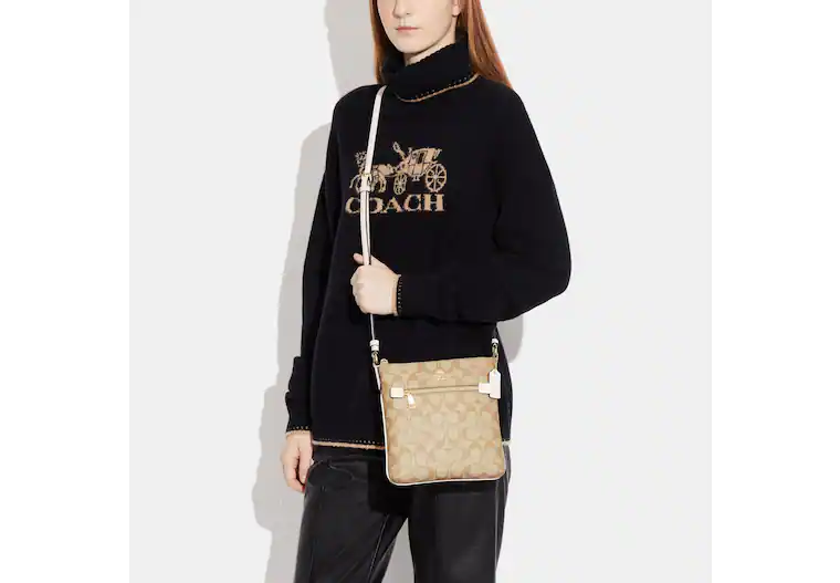 C.O.A.C.H. Mini Rowan File Bag CROSSBODY BAG