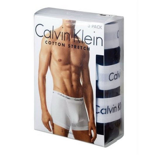 C.a.L.V-I.N. K.L.E.I.N. Icon Cotton Stretch 3-Pack Boxer Brief