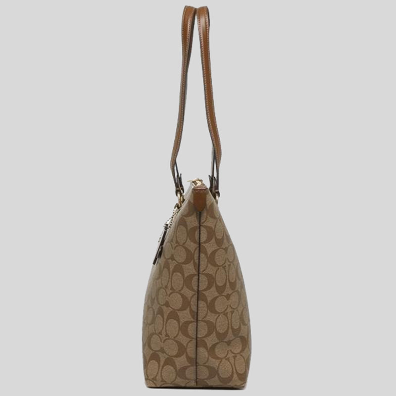 C.O.A.C.H Shoulder Zipper Bag