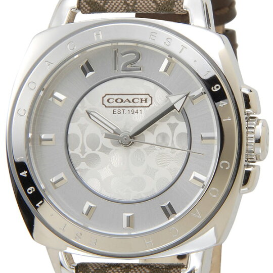 C.O.A.C.H Leather Strap Ladies Watch