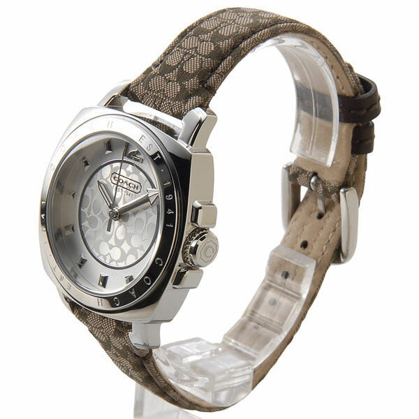 C.O.A.C.H Leather Strap Ladies Watch