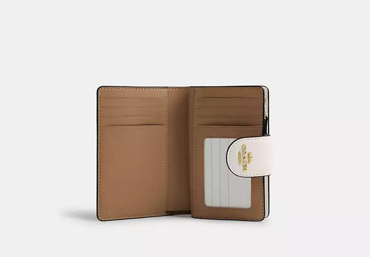 C.O.A.C.H Medium Corner Zip Wallet With Creature Print