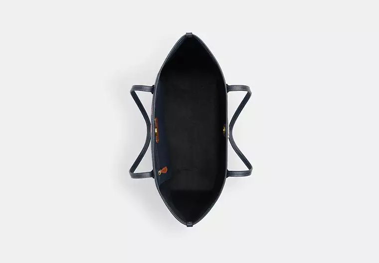 C.O.A.C.H City Tote Bag In Signature Canvas With Cherry Print