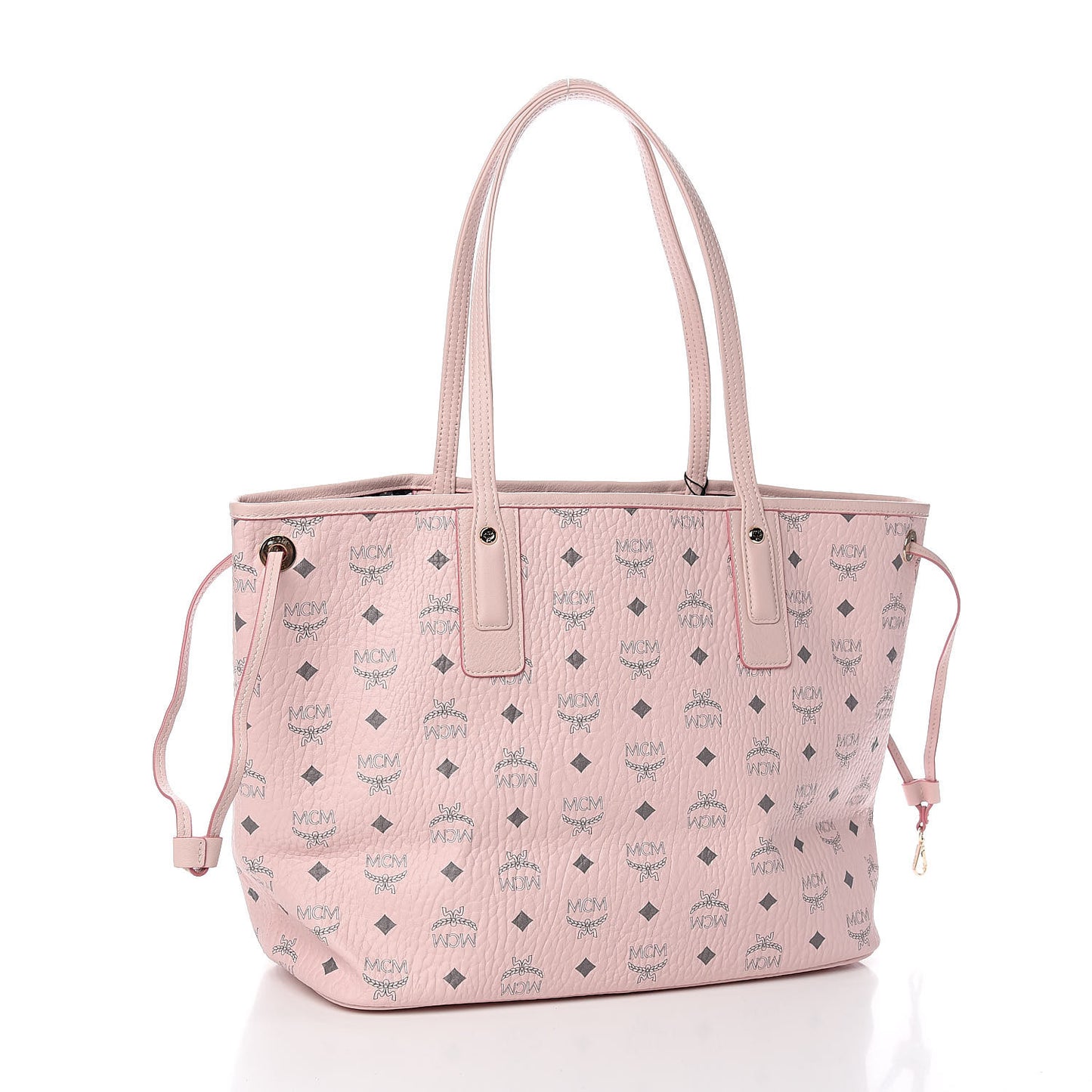 M.C.M Visetos Medium Liz Reversible Shopper Tote Bag