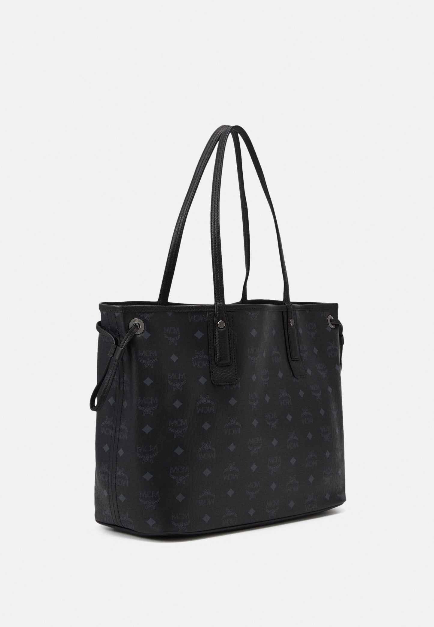 M.C.M Visetos Medium Liz Reversible Shopper Tote Bag